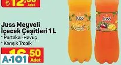 JUSS MEYVELİ İÇECEK ÇEŞİTLERİ